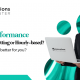 A blog banner by Reservations Call Center titled Pay for Performance Appointment Setting or Hourly-based?